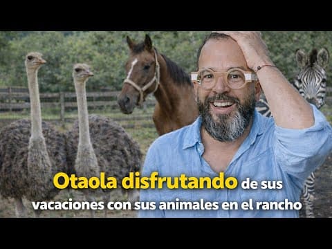 Un día entre los animales exóticos del rancho